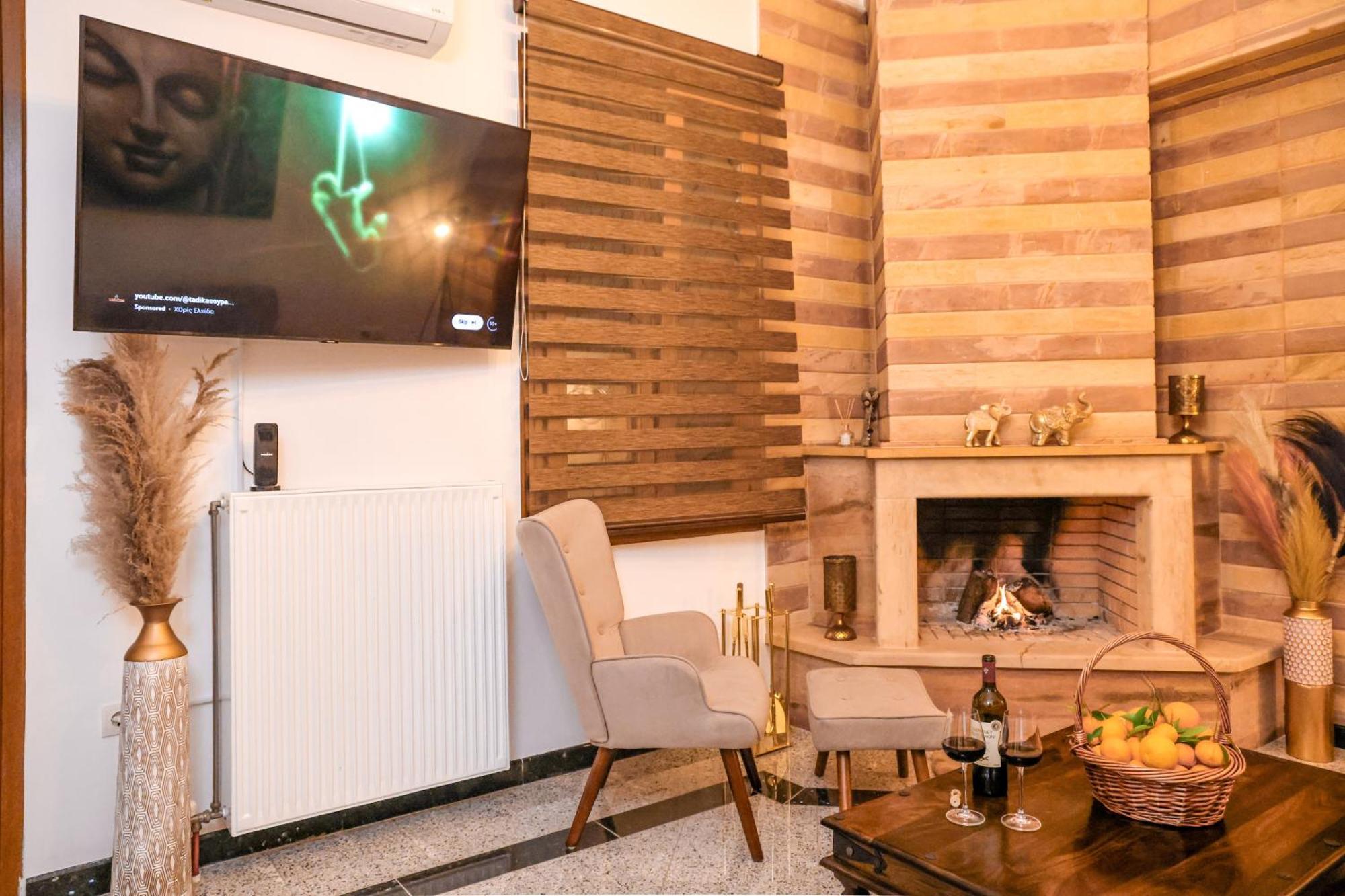כיוס Archontiko Frideriki Luxury Apartments מראה חיצוני תמונה