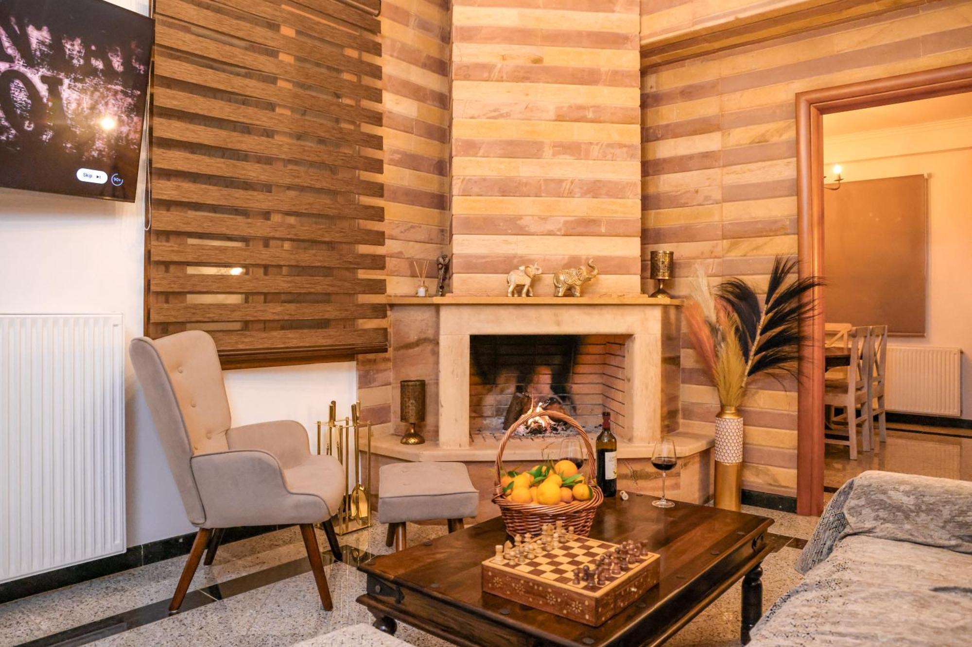 כיוס Archontiko Frideriki Luxury Apartments מראה חיצוני תמונה