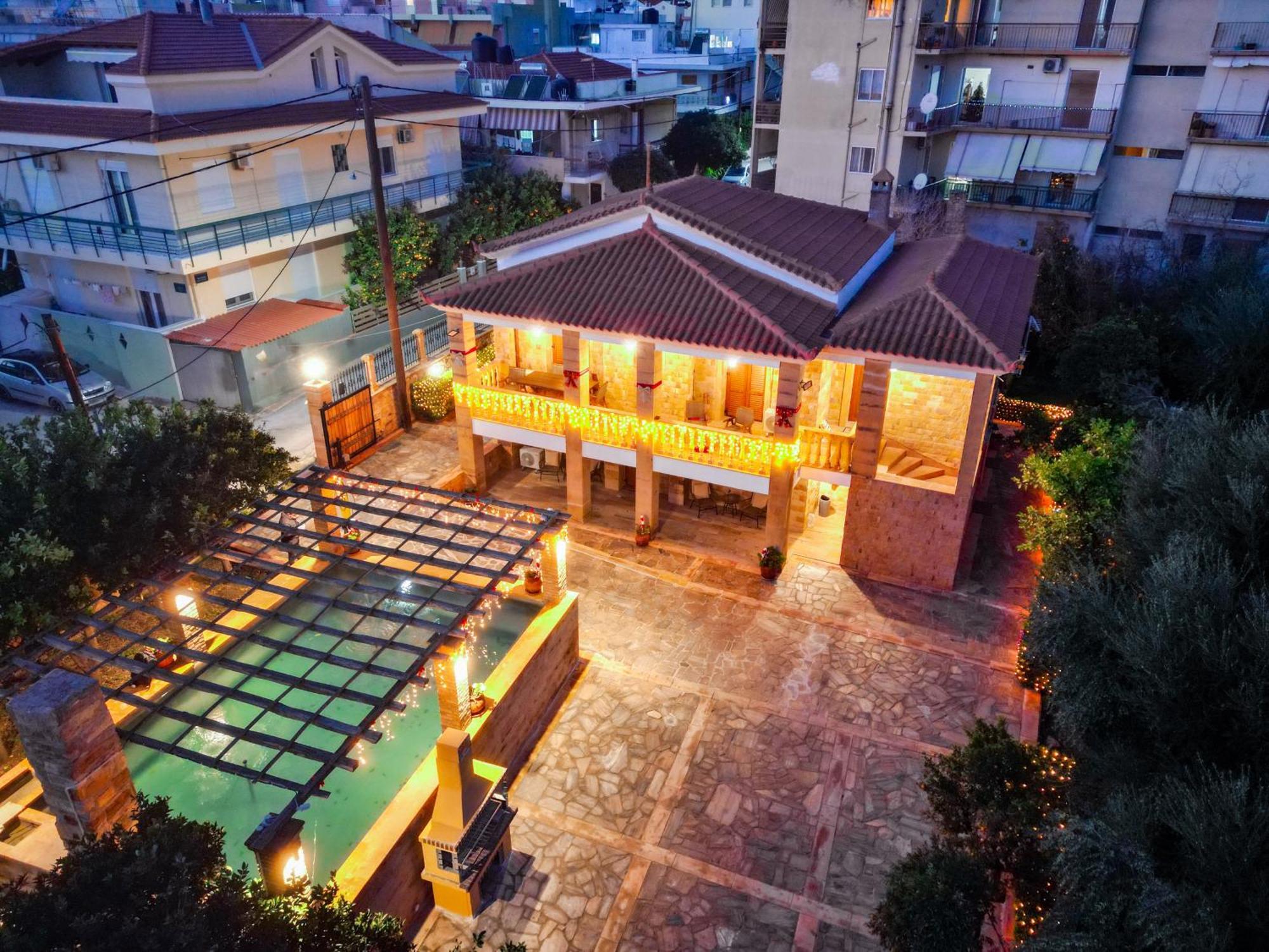 כיוס Archontiko Frideriki Luxury Apartments מראה חיצוני תמונה